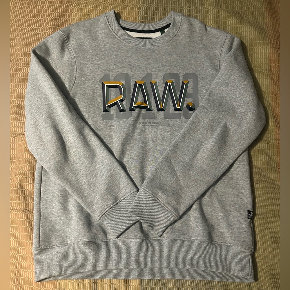 G-Star RAW Gray Crewneck Sweater